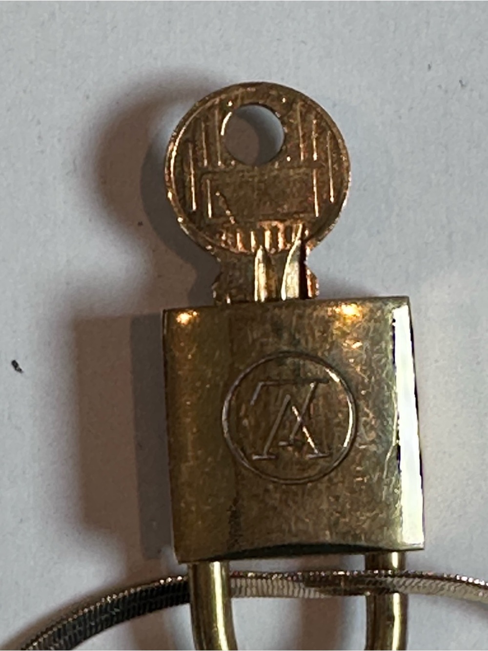 Louis Vuitton Lock n Key on Necklace - Picture 8 of 8